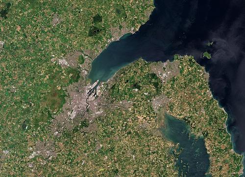 Belfast Satellite Photo