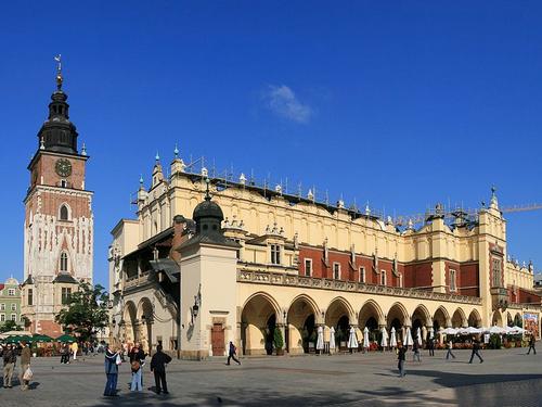 Town Hall on the Market Square in Krakow