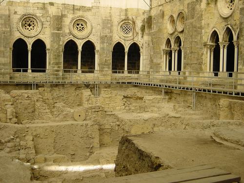 Phoenician excavations Lisbon