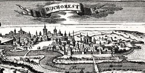 Bucharest in 1717 