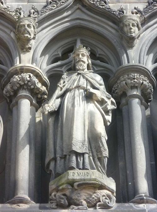 King David I of Scotland 
