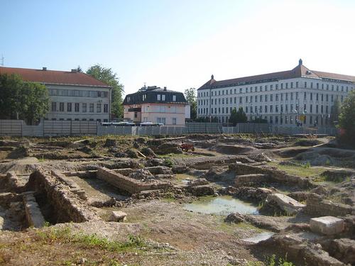 Roman excavations Ljubljana