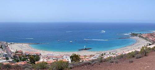 Tenerife, Los Christianos beach