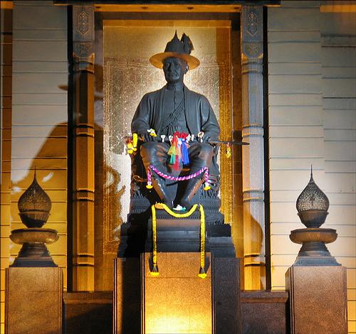 King Rama I statue in Bangkok