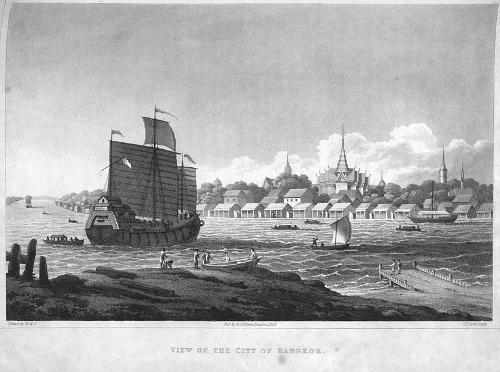 Bangkok around 1820 