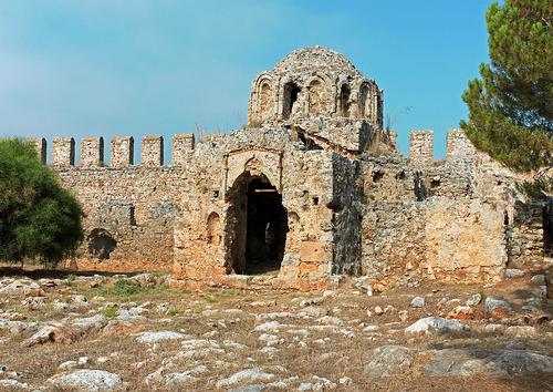 Alanya Ruins Byzantine church
