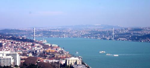 Bosphorus near Istanbul