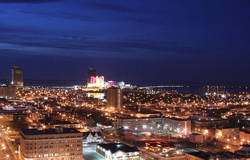 Atlantic City at night Foto:Ron Miguel