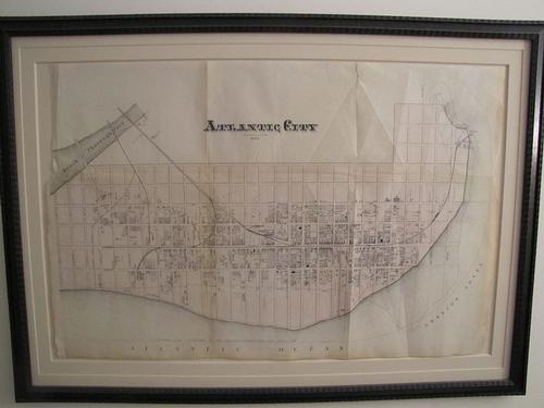 Atlantic City map 1877 