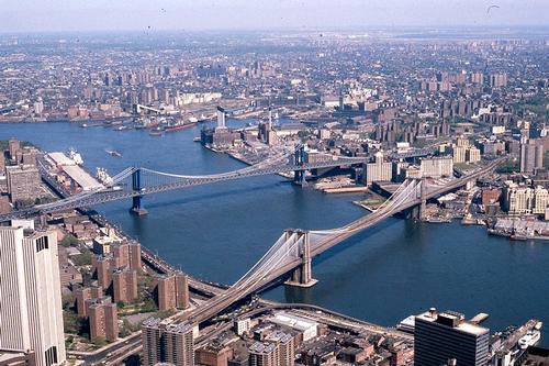 New York Brooklyn and Manhattan Bridge 