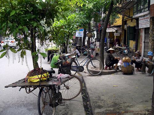 Hanoi Street life in the old quarter